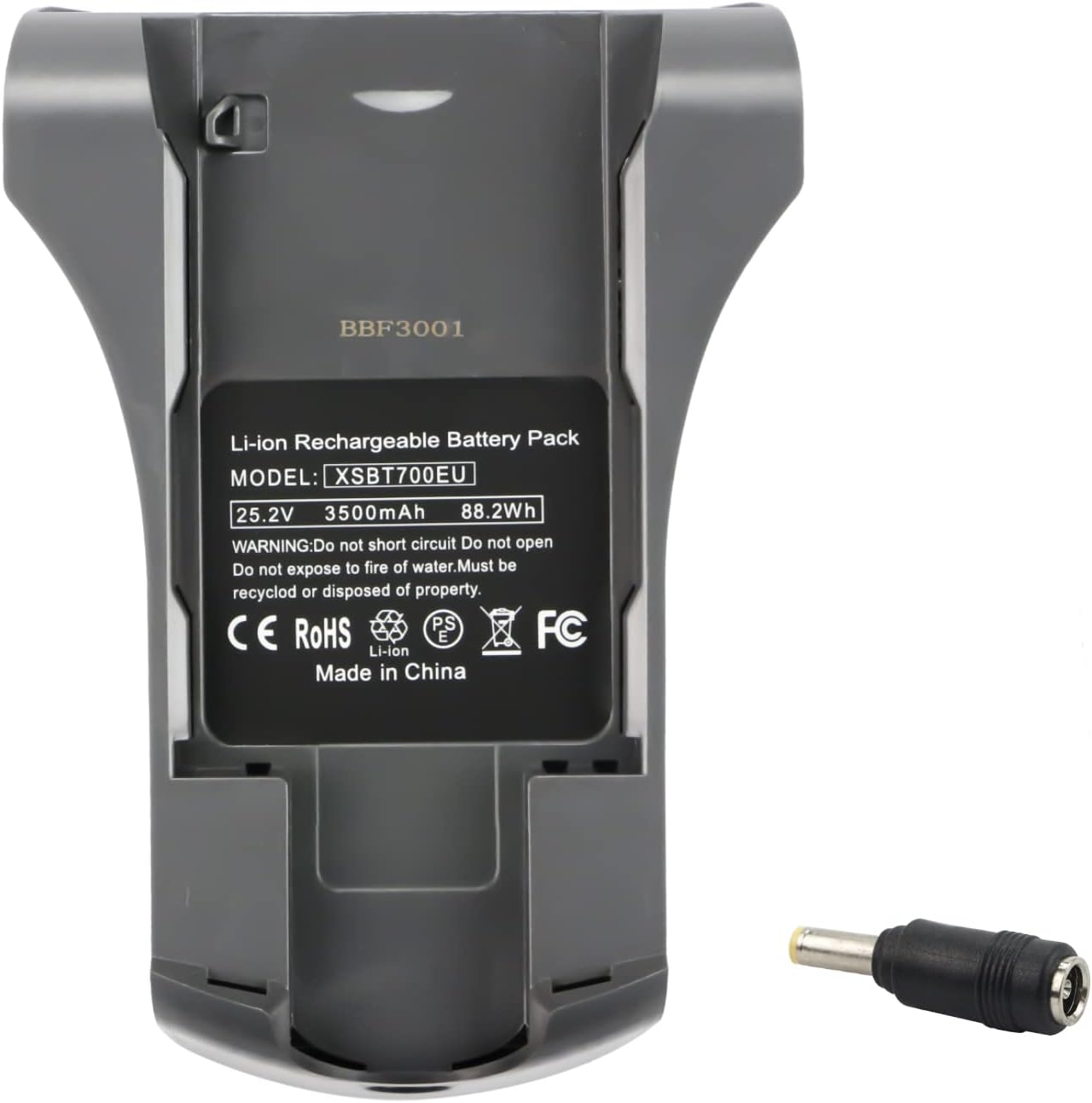 MULS XSBT700 XSBT750 – Batería compatible con Shark IZ462H IZ482H IZ483H IZ463H IZ201 IZ251 Reemplazo de aspiradoras inalámbricas para batería Shark