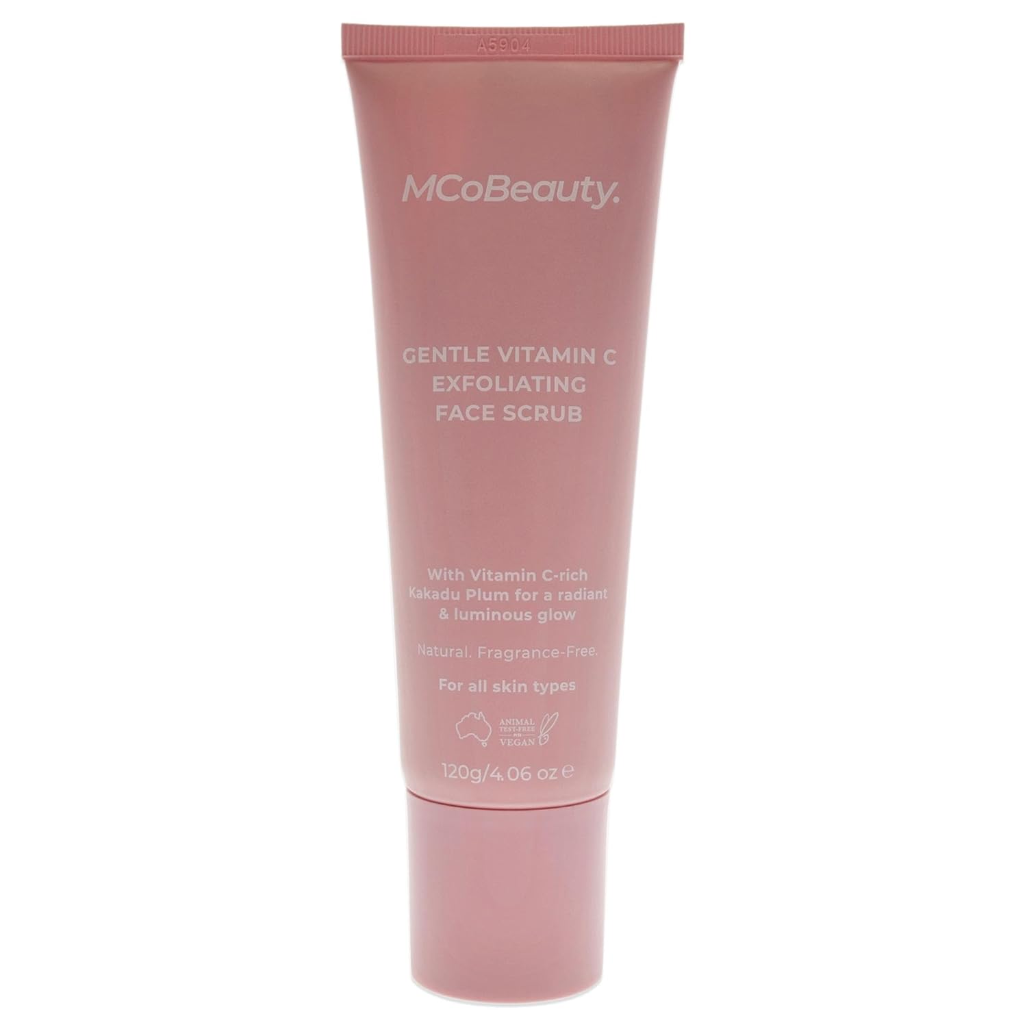 MCoBeauty Exfoliante facial suave con vitamina C, revela al instante una tez más fresca y suave, rico en vitamina C y ácido salicílico, elimina