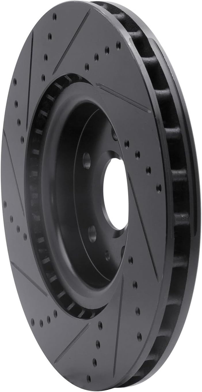 Rotor de freno de disco delantero derecholado del pasajero compatible con Chevrolet Camaro SS 2010 2011 2012 2013 2014 2015 PC-141670