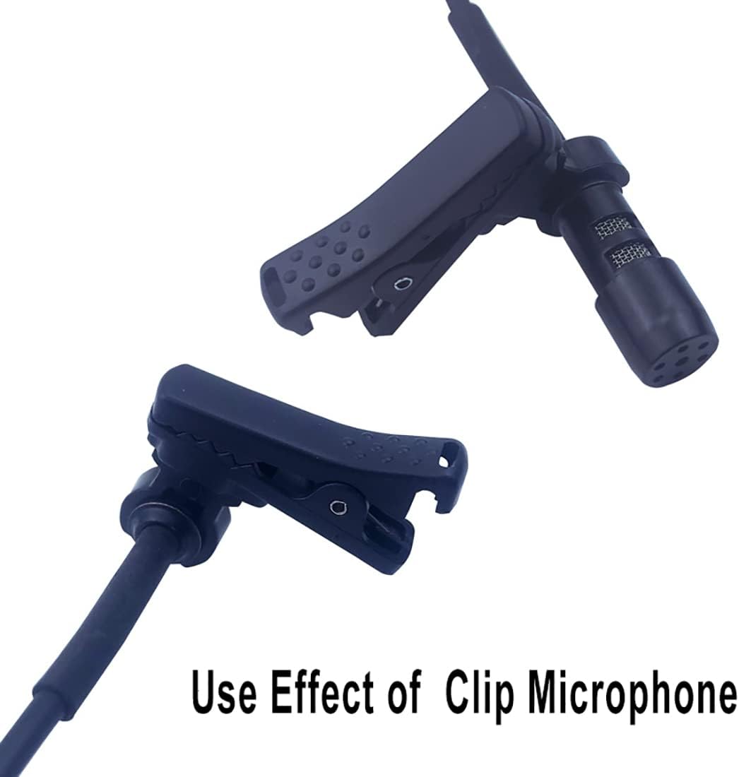 Clip de micrófono Lavalier de plástico ABS, clip de corbata tipo hebilla para Sony UWP, Saramonic, Sennheiser, micrófono de solapa Boya Lavalier,