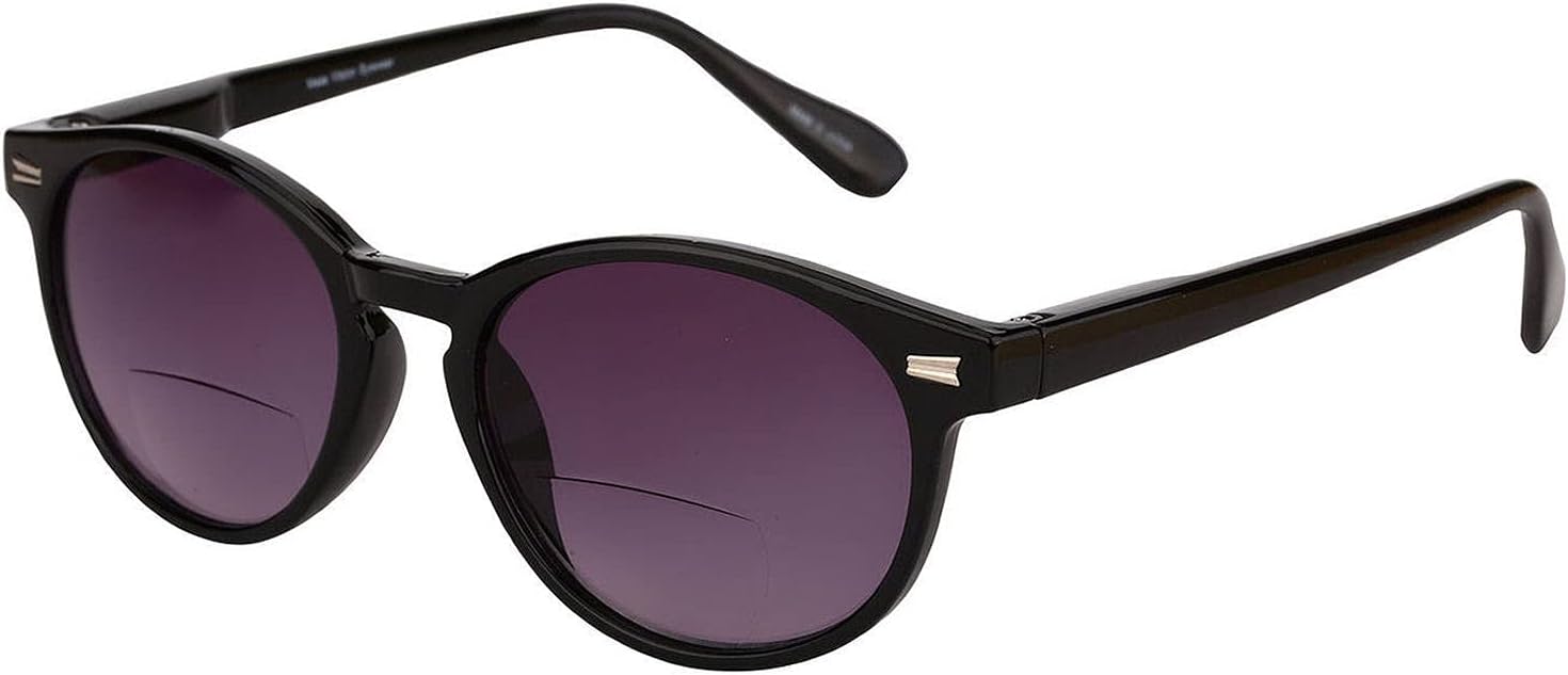 Mass Vision Gafas de sol bifocales ‘The Brilliance’ – Gafas de sol redondas de marco completo