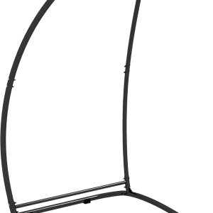 Outsunny Soporte para silla de hamaca, en forma de C, soporte de hamaca resistente con marco de metal para colgar hamaca, porche, columpio, uso en Outsunny Soporte para silla de hamaca, en forma de C, soporte de hamaca resistente con marco de metal para colgar hamaca, porche, columpio, uso en