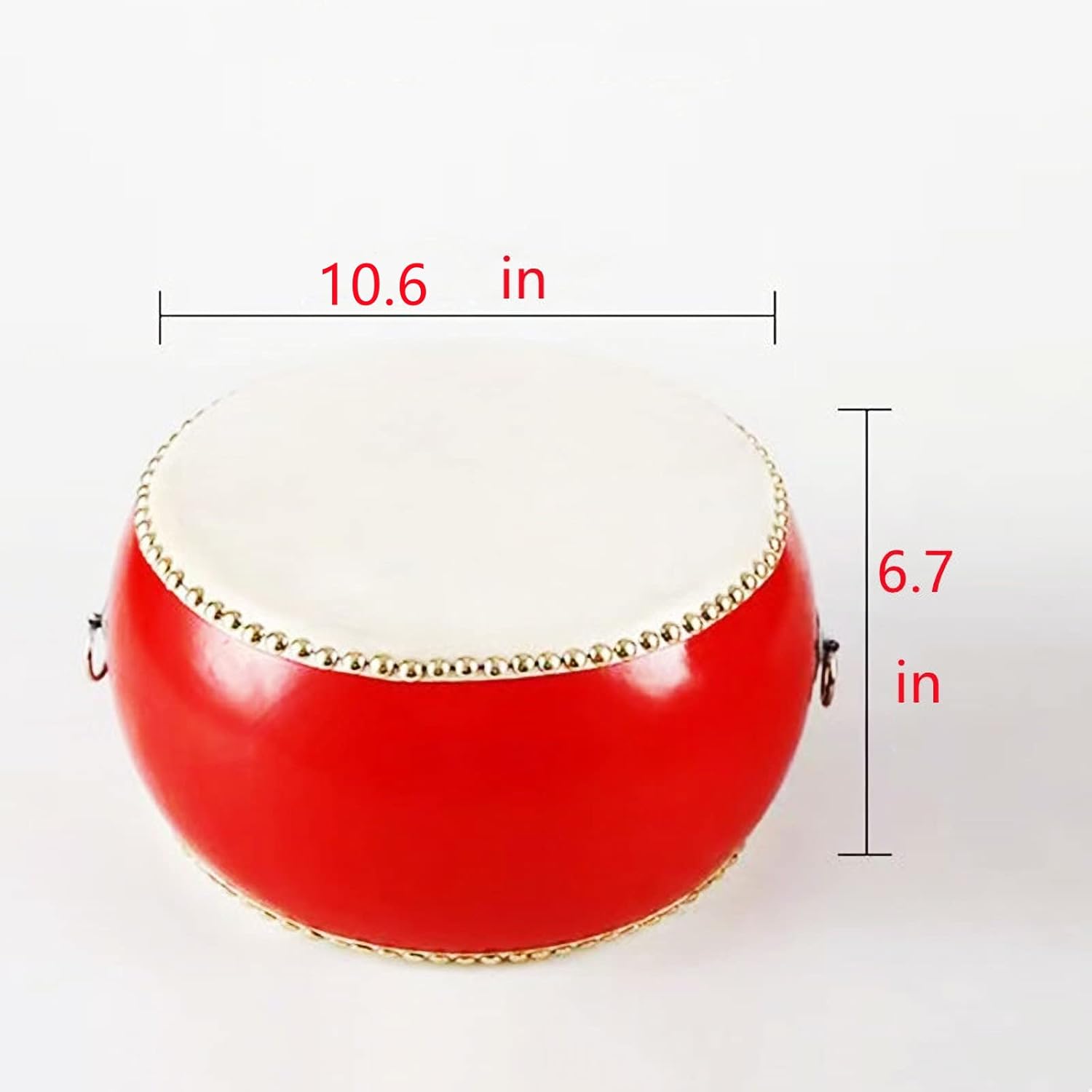 DSQSTMR Tambores Percusión Tambor Chino Tambor Mano Pandereta Taiko Bongos Regalos Musicales Instrumentos Para Niños Conjunto de Aprendizaje