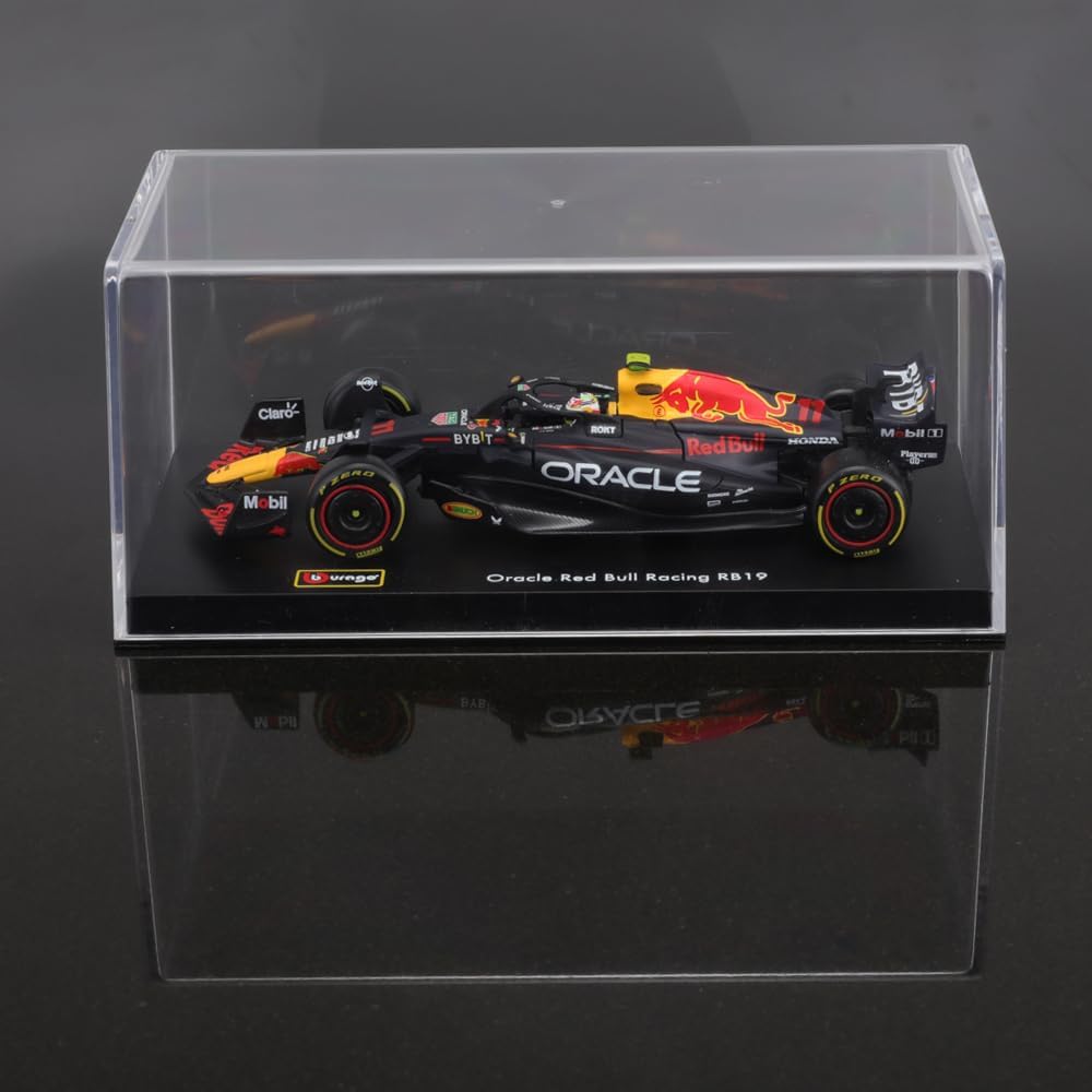 Bburago 143 2023 F1 Red Bull RB19 No. #11 Sergio Pérez Ferrari Mercedes Formula Racing Aleación Coche Diecast Modelo (RB19 No.#11 WDriver)