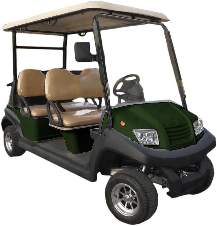 246 Passenger Golf Cart Covers,Waterproof Outdoor Heavy Duty Fadeless All Weather 246-Seater Golfcart Cover Accessories Fits for EZGO,Club