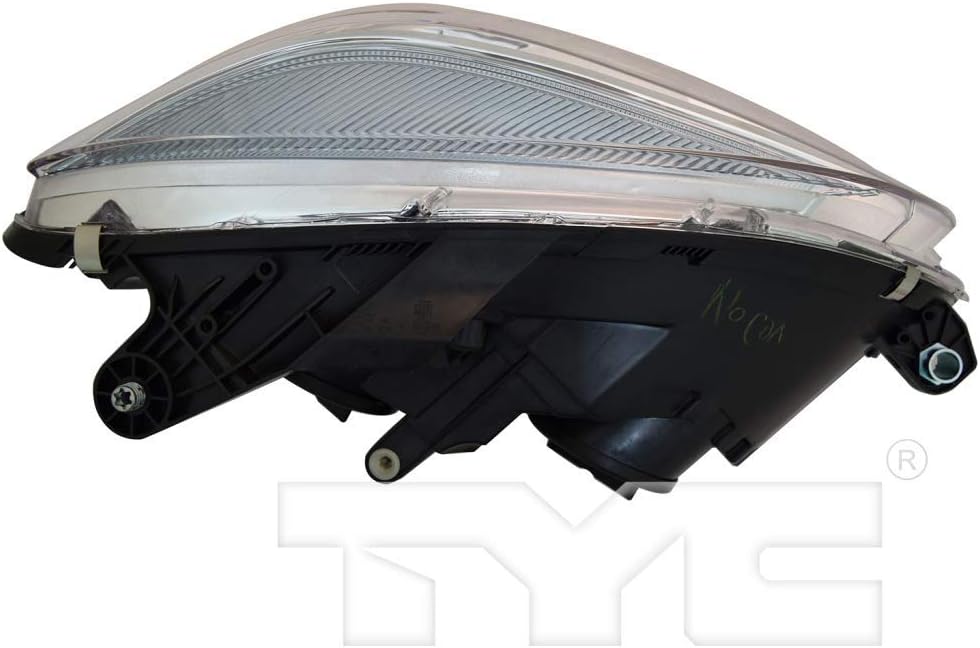 KarParts360 Para 2008 09 10 2011 Mercedes-Benz C63 AMG Conjunto de faros delanteros con bombillas lado conductor y pasajero reemplaza MB2502163