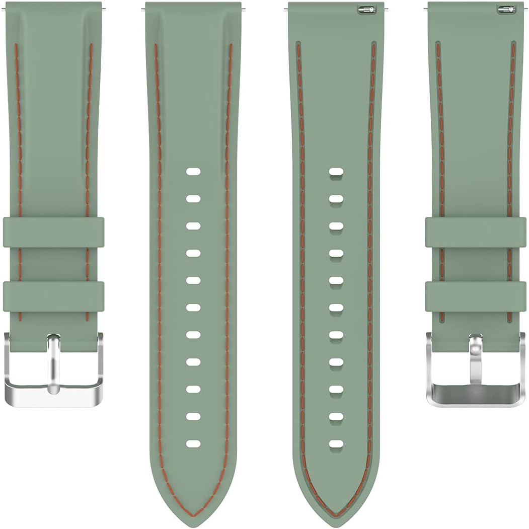 FitTurn Paquete de 5 correas de reloj para PJYUBVOR T49, correa de repuesto compatible con PJYUBVOR T49 Smartwatch pulsera de silicona suave