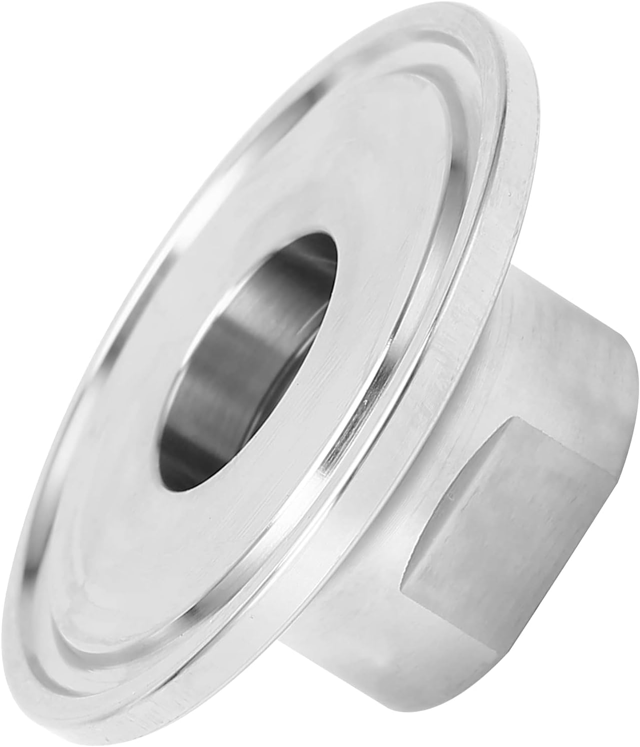 Adaptador hembra, adaptador hembra NPT de acero inoxidable 304 HFS(R) de 1.5 a 12 pulgada para montaje de tubería de triple abrazadera