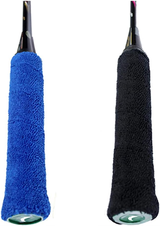Cinta de agarre de raqueta de tenis de 16.4 pies, cinta absorbente para raquetas de bádminton, agarre antideslizante, rollo de cinta de toalla de