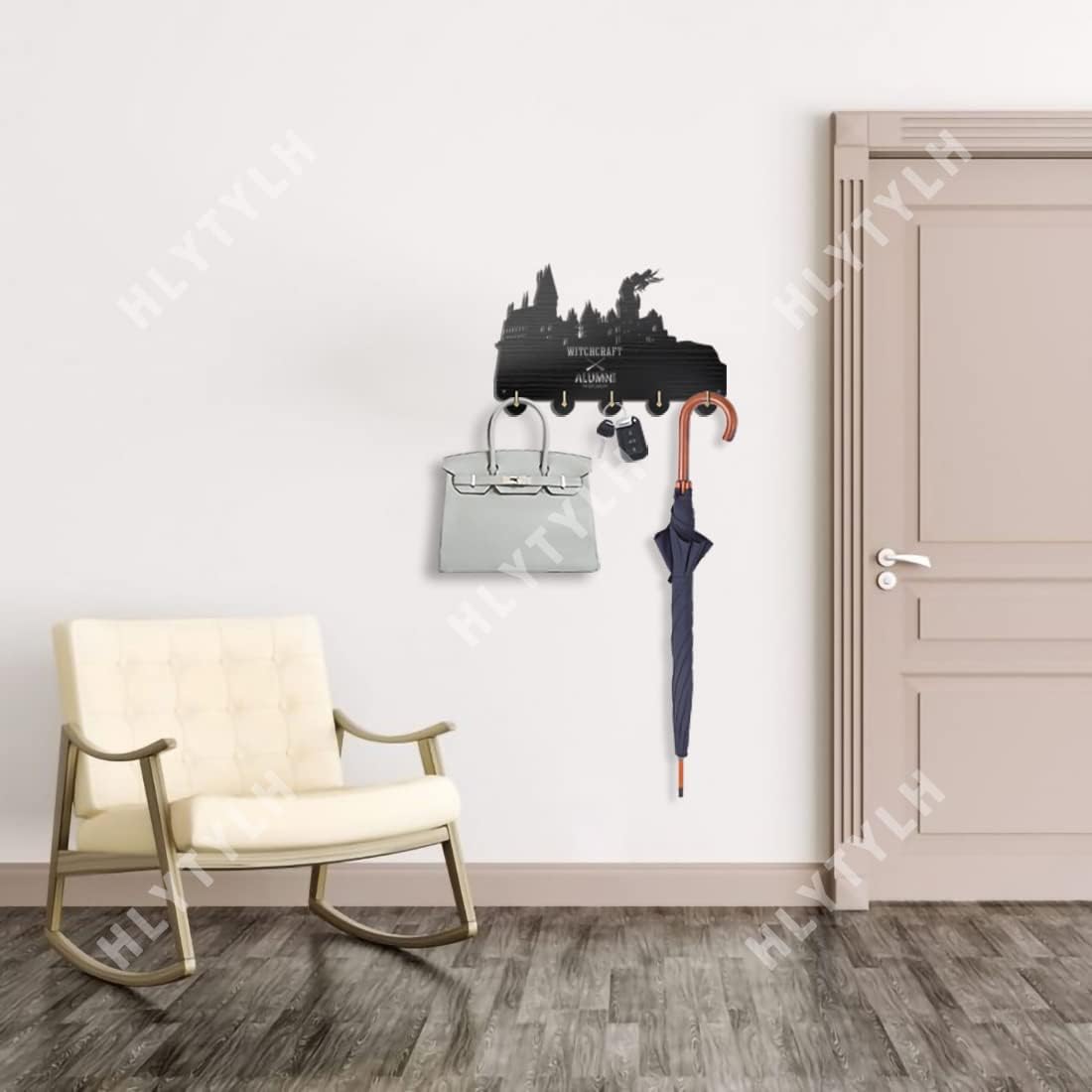 Ganchos para llaves de pared, ganchos de pared, ganchos de pared, gancho de pared para abrigos, gancho para sombrero, decoración de pared de