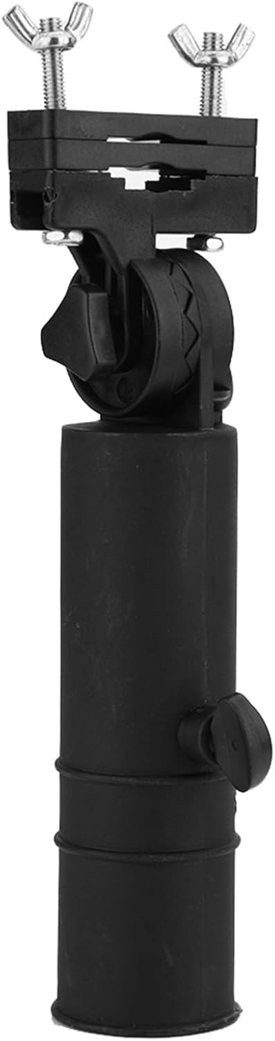 Soporte para paraguas de carrito de golf resistente, soporte universal para paraguas de carrito de golf con ángulo ajustable, soporte universal para