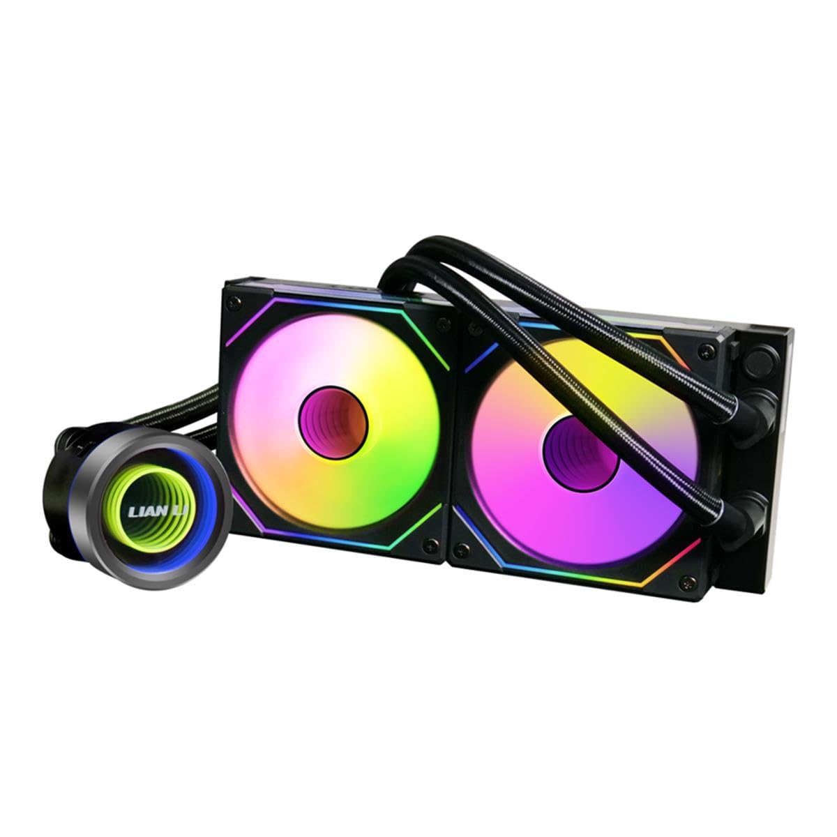 Lian-Li Galahad II Trinity SL-INF 9.449 in All-In-One ARGB Enfriador líquido para CPU – Blanco