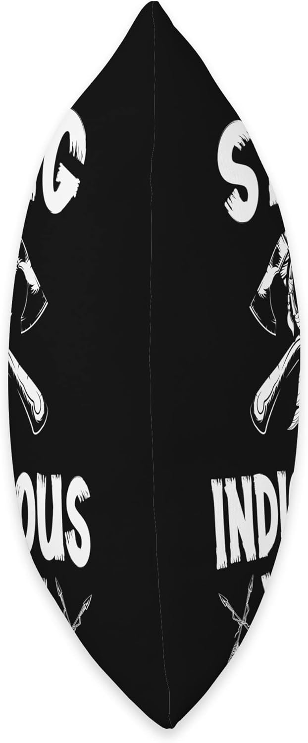 Pride Nativ American Indigenous Fearless Strong Indigenous Woman Native American Throw Pillow, 16×16, Multicolor