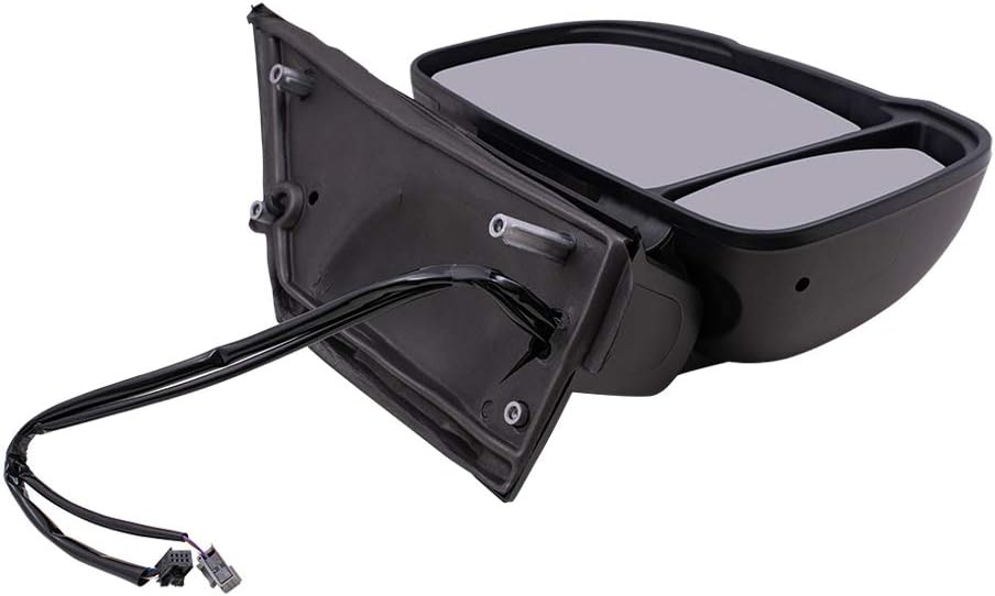 Brock Espejo plegable eléctrico de repuesto para pasajeros, compatible con camioneta Promaster 2014 2015 2016 2017 2018 2019