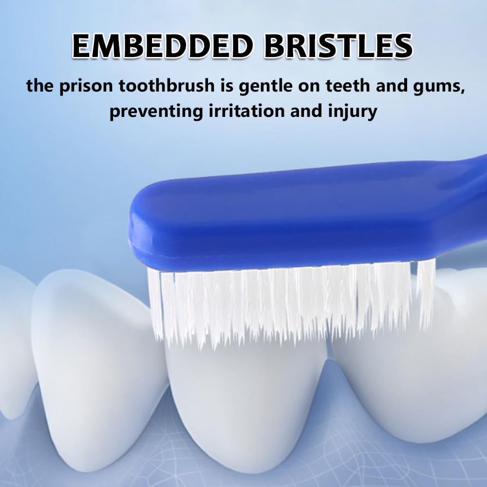 Kit de cepillo de dientes, bolígrafo, peine, cuchara para suministros diarios de cárcel