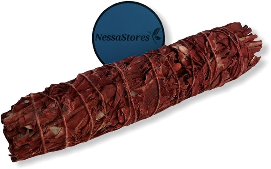 NESSASTORES – Paquete de incienso blanco de salvia + sangre de dragón de 7 pulgadas #JC-207 (3 piezas)