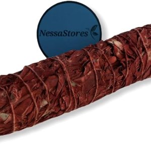 NESSASTORES – Paquete de incienso blanco de salvia + sangre de dragón de 7 pulgadas #JC-207 (3 piezas) NESSASTORES – Paquete de incienso blanco de salvia + sangre de dragón de 7 pulgadas #JC-207 (3 piezas)