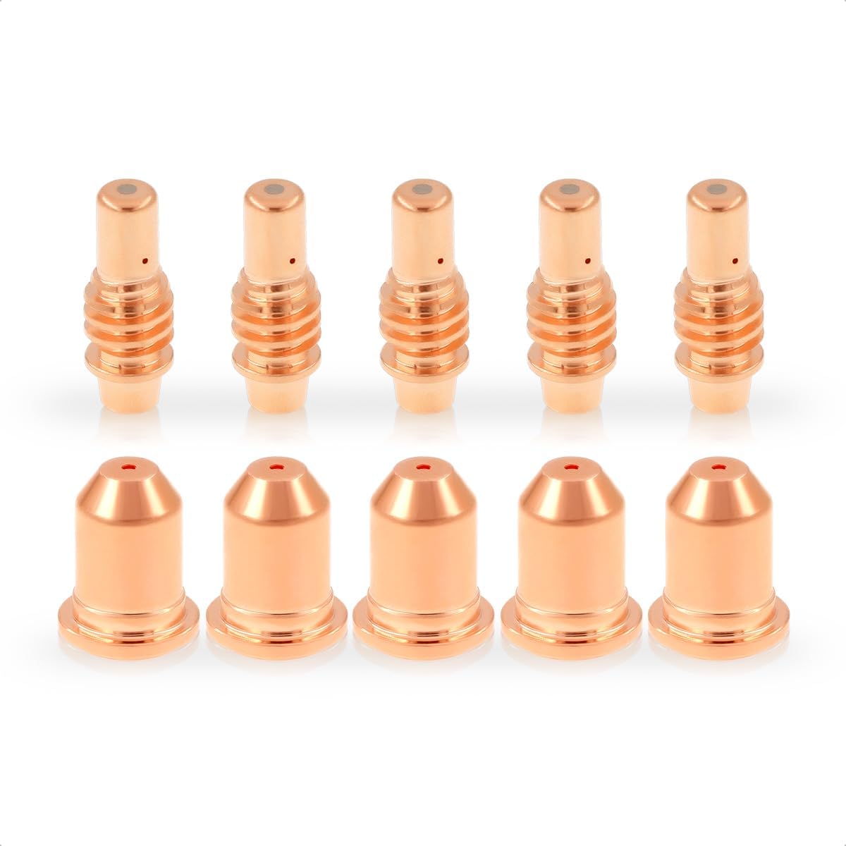 Electrodo 59182 Boquilla 59164 Puntas 65A Fit TI-PC65 Antorcha IPT-65 58895 Harbor Freight Titanium 65A Cutter 10PK