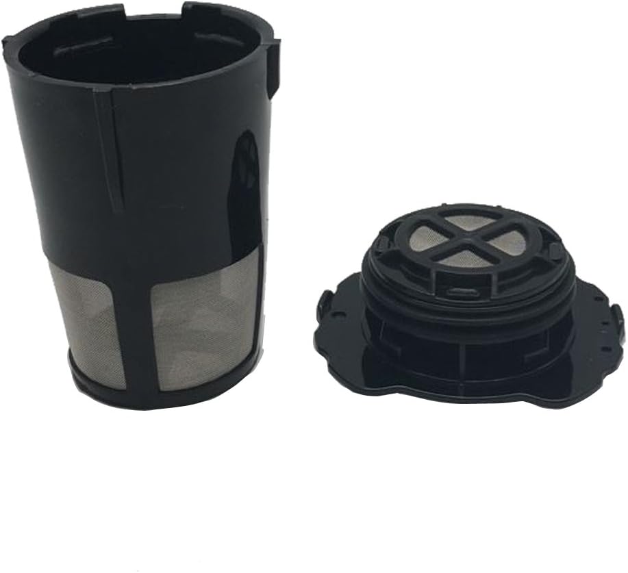 2 filtros de café reutilizables negros para Keurig 119367 2.0 My K-Cup Modelo actualizado serie K200K300K400K500, funciona con todas las series