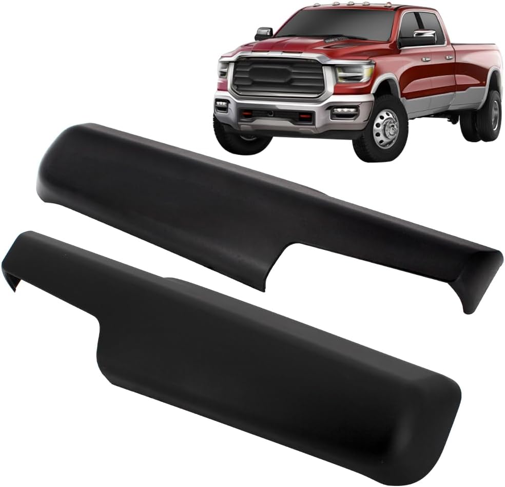 1 par de tapa delantera para espejo de remolque compatible con Dodge RAM 1500 2500 3500 2014-2019 lado izquierdo y derecho 68263392AA 68263393AA