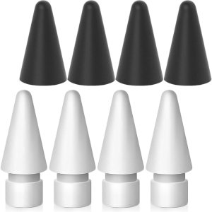 SIXFU Puntas de repuesto para Apple Pencil de 1 generación y 2, punta de lápiz Apple con protector de sensación de papel silencioso, accesorios para SIXFU Puntas de repuesto para Apple Pencil de 1 generación y 2, punta de lápiz Apple con protector de sensación de papel silencioso, accesorios para