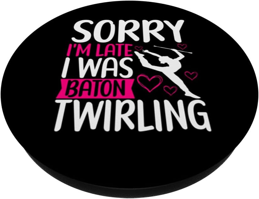 Baton Twirling Outfit Majorette Baton Twirler PopSockets Standard PopGrip