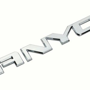 1 emblema de cañón para puerta lateral delantera y trasera para portón trasero, placa de identificación 3D, 22900425, repuesto para Canyon (cromado) 1 emblema de cañón para puerta lateral delantera y trasera para portón trasero, placa de identificación 3D, 22900425, repuesto para Canyon (cromado)