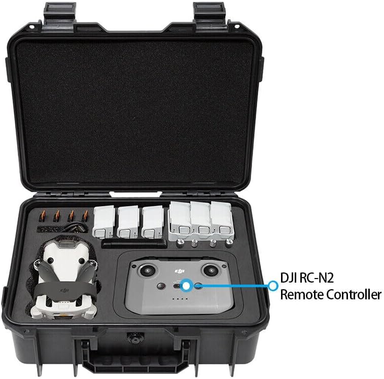 XBERSTAR Funda rígida para DJI Mini 4 Pro, bolsa de transporte de almacenamiento de viaje al aire libre para Mini 4 Pro Drone (para DJI Mini 4 Pro)