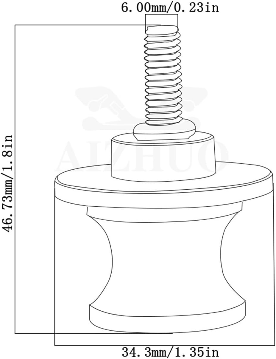 for MT09 MT-09 SP 2013 2014 2015 2016 2017 2018 2019 2020 2021 2022 2023 2024+ 6MM Swingarm Spools Stand Screws Slider