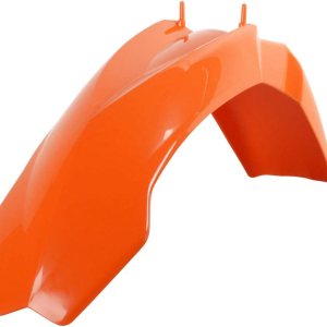 Polisport Guardabarros delantero KTM naranja para KTM 520 EXC 4 tiempos 2000-2002 Polisport Guardabarros delantero KTM naranja para KTM 520 EXC 4 tiempos 2000-2002