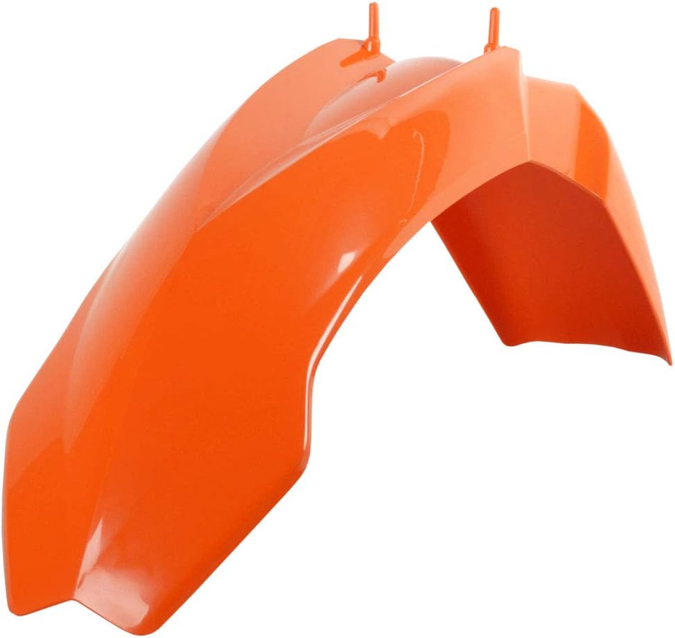 Polisport Guardabarros delantero KTM naranja para KTM 520 EXC 4 tiempos 2000-2002