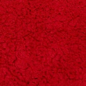 SyFabrics Minky Sherpa Lambs – Tela de lana (58 pulgadas de ancho, color rojo) SyFabrics Minky Sherpa Lambs – Tela de lana (58 pulgadas de ancho, color rojo)