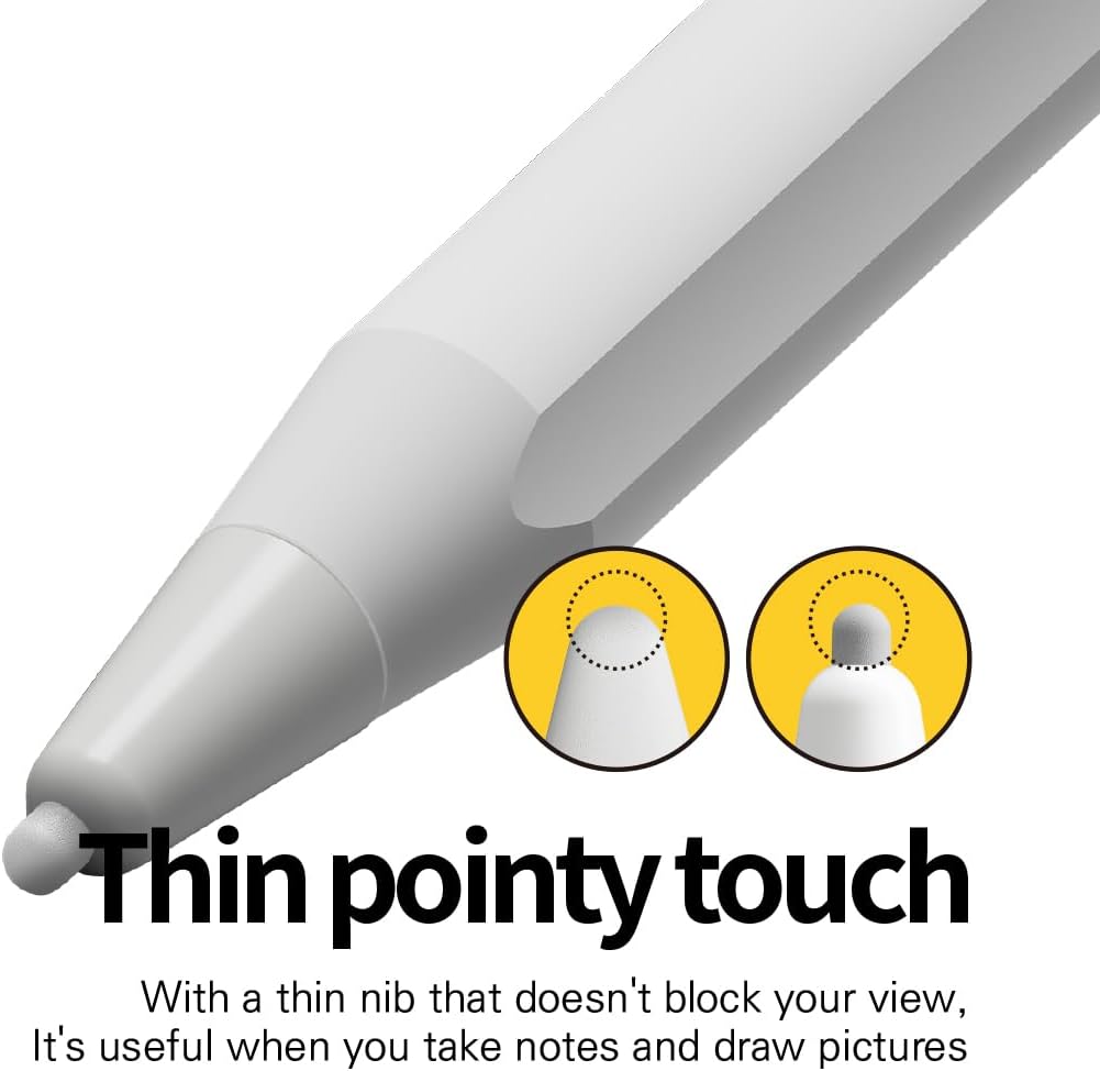 Repuesto de punta de fieltro para Apple Pencil (4 piezas, 1 juego)