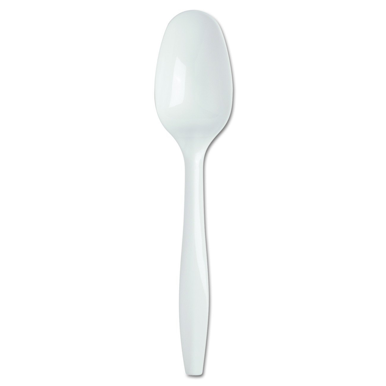 Dixie SSS21P SmartStock – Recambio de cuchara en T para cubiertos de plástico, 5.5 pulgadas de largo, polipropileno, color blanco (paquete de 960)