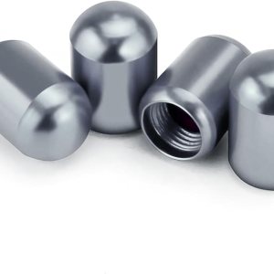 JUSTTOP 4 tapones para válvulas de neumáticos de automóvil, cubierta de tapas de aire, universales para automóviles, SUV, bicicletas, camiones y JUSTTOP 4 tapones para válvulas de neumáticos de automóvil, cubierta de tapas de aire, universales para automóviles, SUV, bicicletas, camiones y