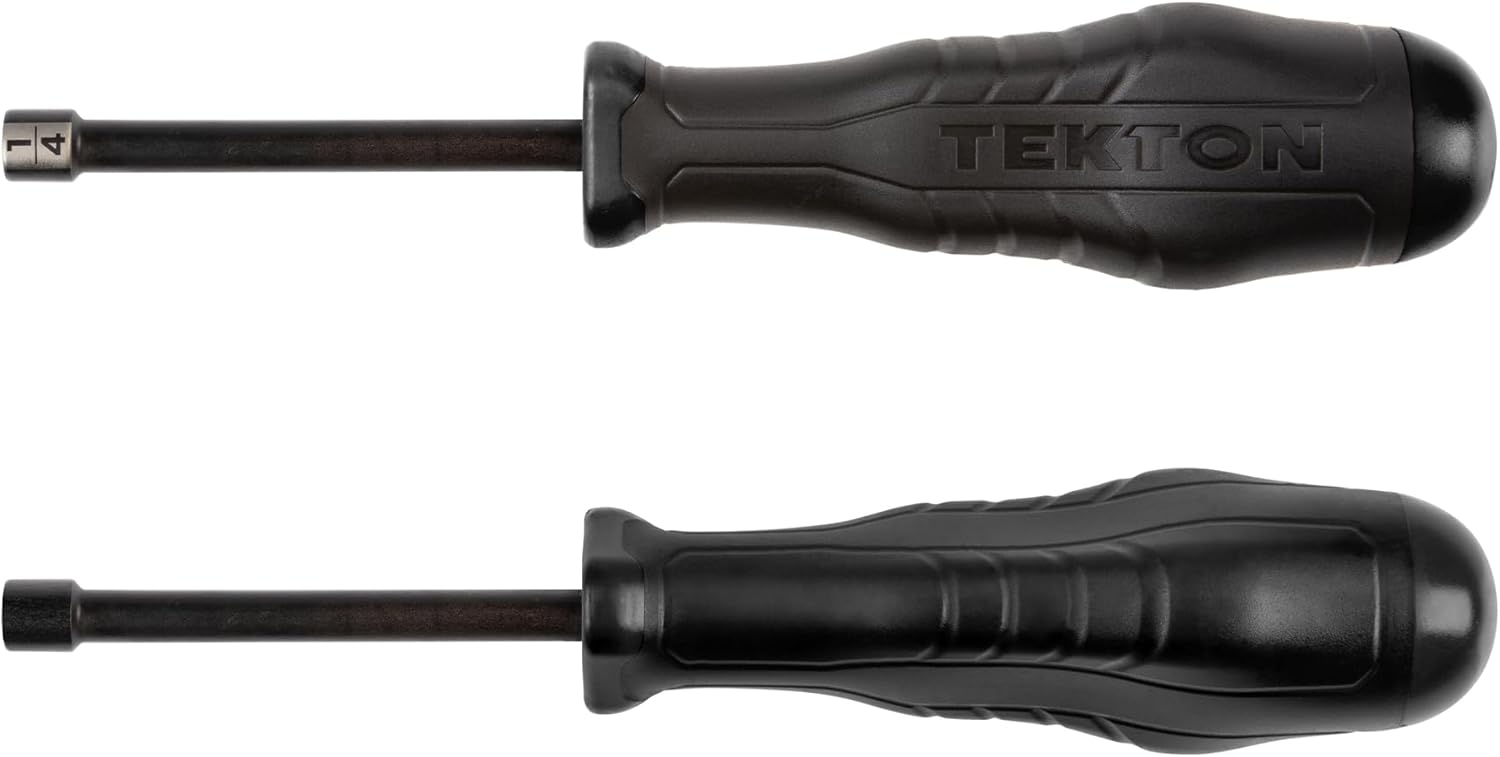 TEKTON Destornillador de tuerca de hoja de óxido negro de alto par de torsión de 14 pulgadas  26863