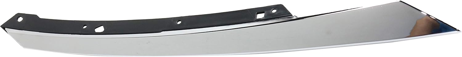 Evan-Fischer – Extensión de rejilla compatible con Honda Civic Chrome CoupeSedan 2016-2018 para el lado del conductor y del pasajero