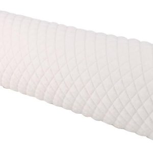 Qtqgoitem – Almohada cervical de cuello redondo de espuma viscoelástica con funda de algodón orgánico lavable (15 x 3 pulgadas, blanco) (modelo b25 Qtqgoitem – Almohada cervical de cuello redondo de espuma viscoelástica con funda de algodón orgánico lavable (15 x 3 pulgadas, blanco) (modelo b25