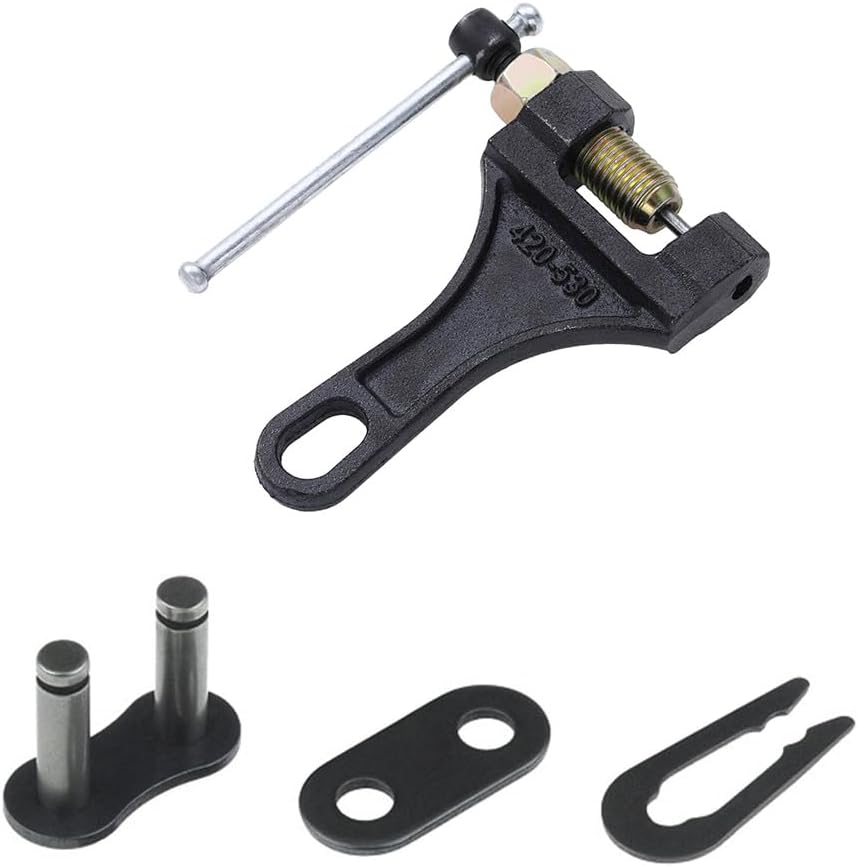 KAMIER 420 Chain Master Connect Link Breaker para Coleman CT200U BT200X Baja 196 212cc Mini Bike Go Kart TaoTao Coolster Ice Bear Suzuki SSR TTR CRF