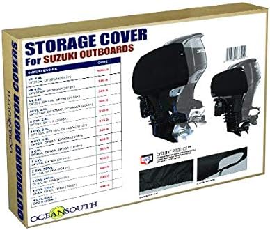 Oceansouth Cubiertas de carenado personalizadas para motor fuera de borda Suzuki (DF2.5 1CYL 68cc (de 2006 a 2024))