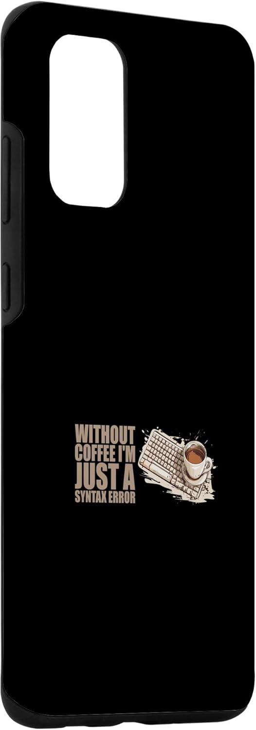Galaxy S20+ Caffeine Coder Software Developer Engineer Coffee Programmer Case