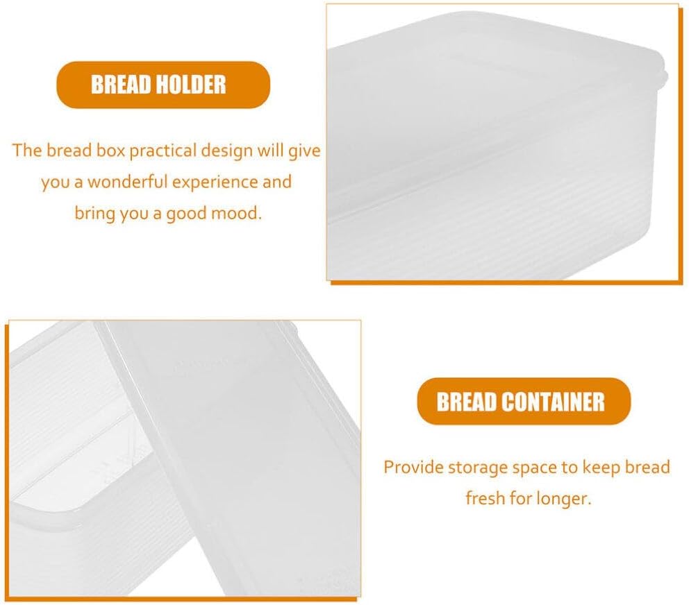 Abaodam 2 unids caja caja fruta tarro alimentos fresco mantener titular refrigerador tostada contenedores para refrigerador fresco mantener soporte