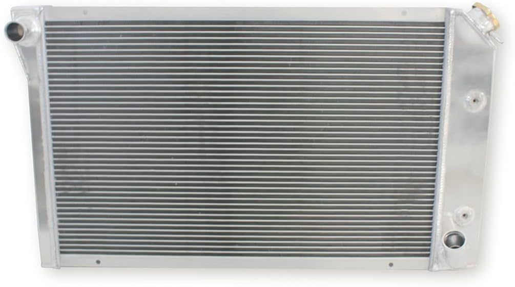 OHOB-COOL Radiador de aluminio completo de 3 filas para Chevy Corvette Base Coupé 5.0L 5.7L V8 1978 1979 1980 1981