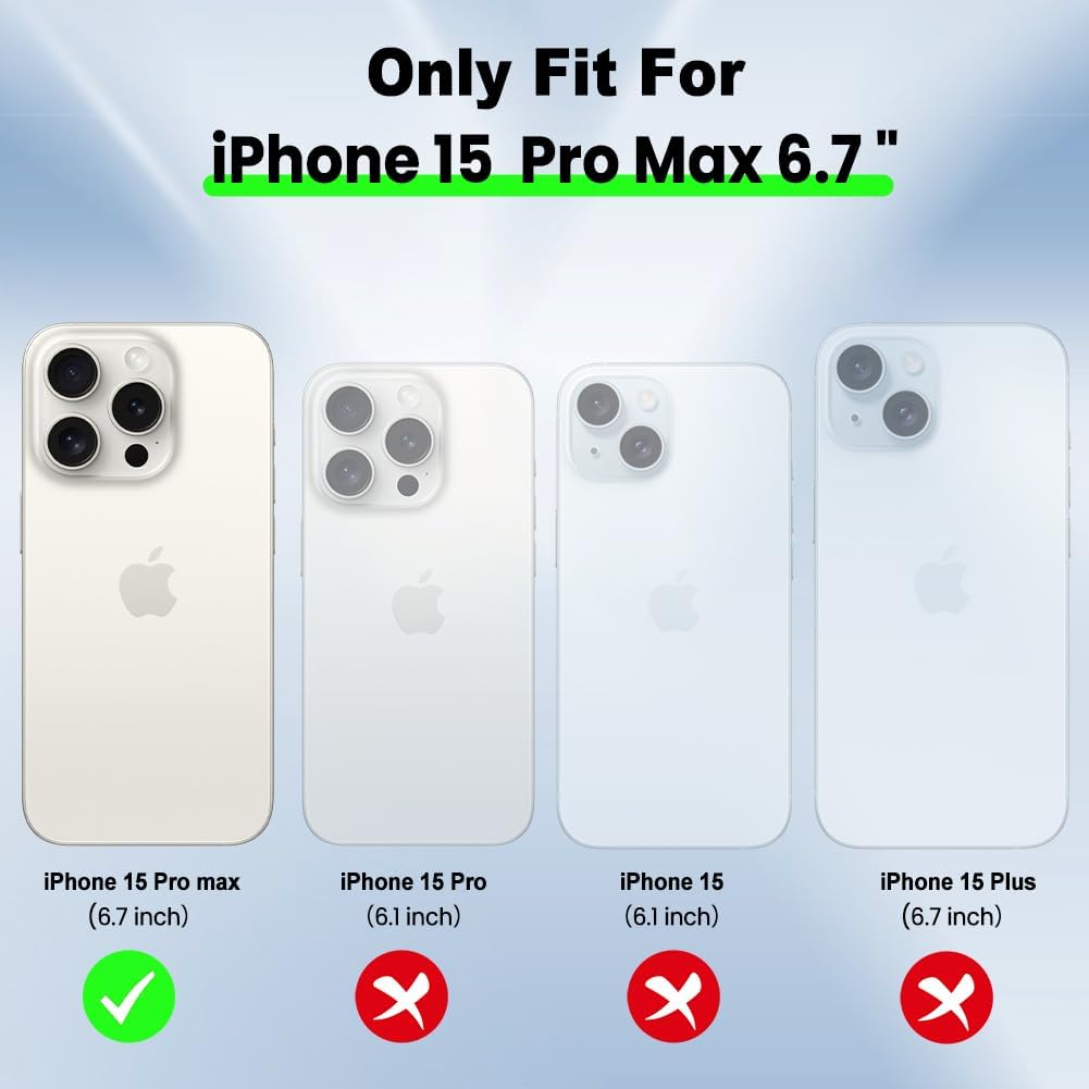 SAKUULO Funda de teléfono para iPhone 15 Pro Max, bonita funda cuadrada dorada chapada en oro para mujeres y niñas, TPU suave, a prueba de golpes,