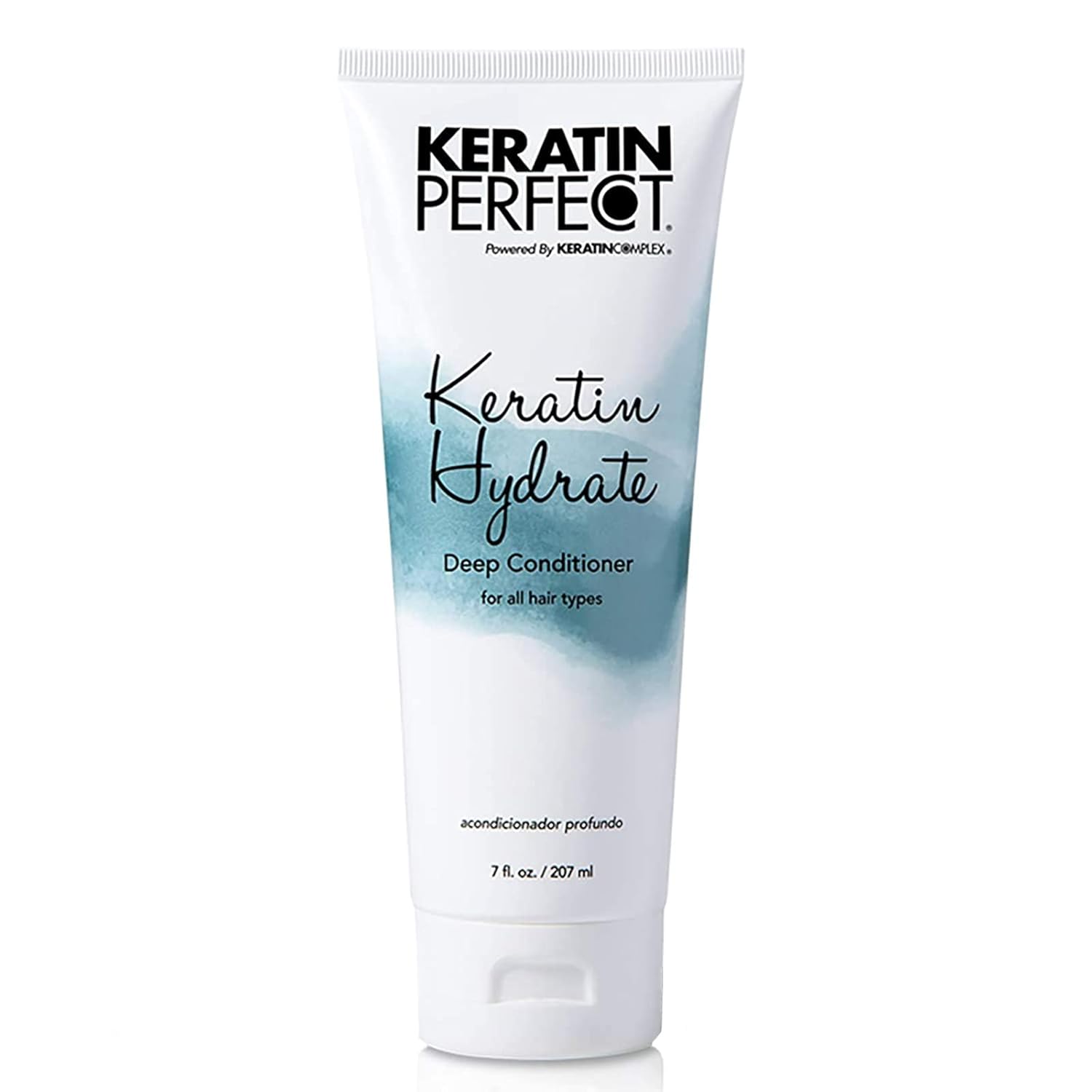 Keratin Perfect Hydrate Deep Conditioner – Tratamiento a nivel de salón para mujeres – Fórmula hidratante mejora el cabello con el tiempo – Restaura