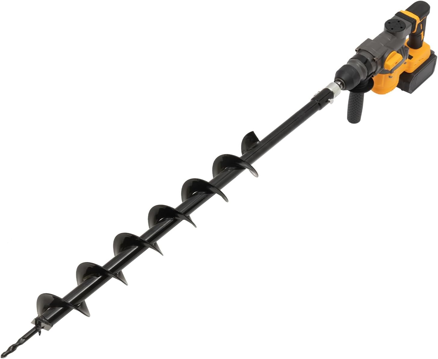 Taladro de martillo giratorio, resistente de dos funciones, SDS Plus, taladro de martillo giratorio portátil, martillo inalámbrico con 2 baterías y