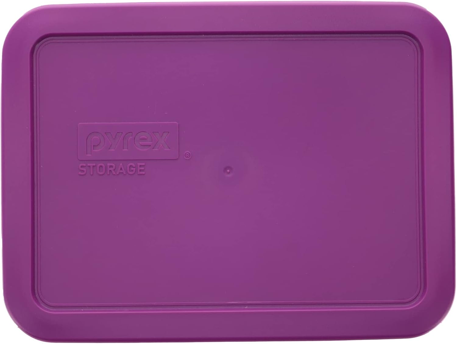 Pyrex 7210-PC – Tapa de repuesto de plástico para almacenamiento de alimentos, de 3 tazas, fabricada en Estados Unidos, paquete de 2
