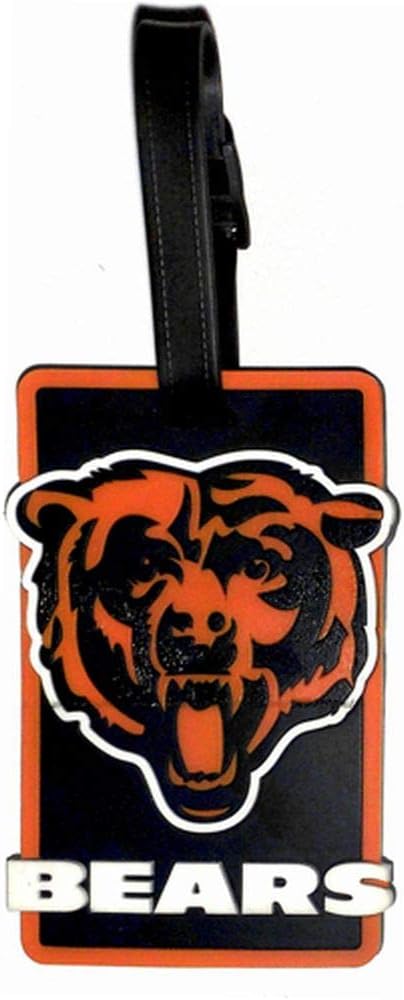 Aminco NFL Chicago Bears – Bolsa suave con etiqueta azul, 7.5
