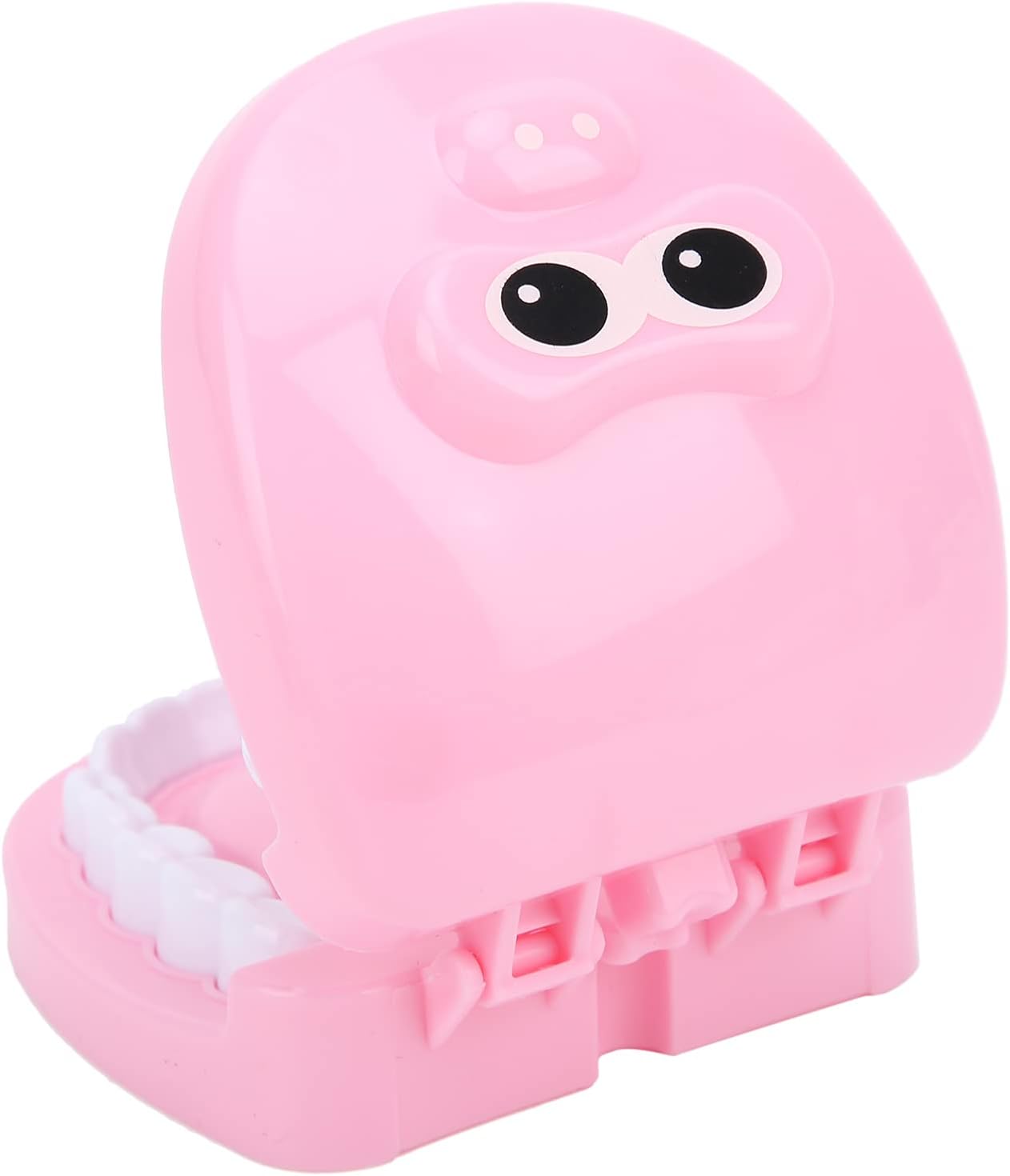 Juego de dientes de juguete, juego de simulación de dentista a cuadros para niños y niñas (rosa)