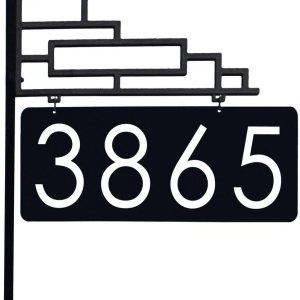 Señal de dirección 911 para yarda 911 hecha a mano, extra grande, hecho a mano, números de 6 pulgadas en ambos lados, poste de 58 pulgadas, XL Señal de dirección 911 para yarda 911 hecha a mano, extra grande, hecho a mano, números de 6 pulgadas en ambos lados, poste de 58 pulgadas, XL